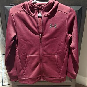 Under Armour youth size medium zip up hoodie NWT